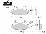 Τακάκια SBS 119HF (FA197)(FD257)